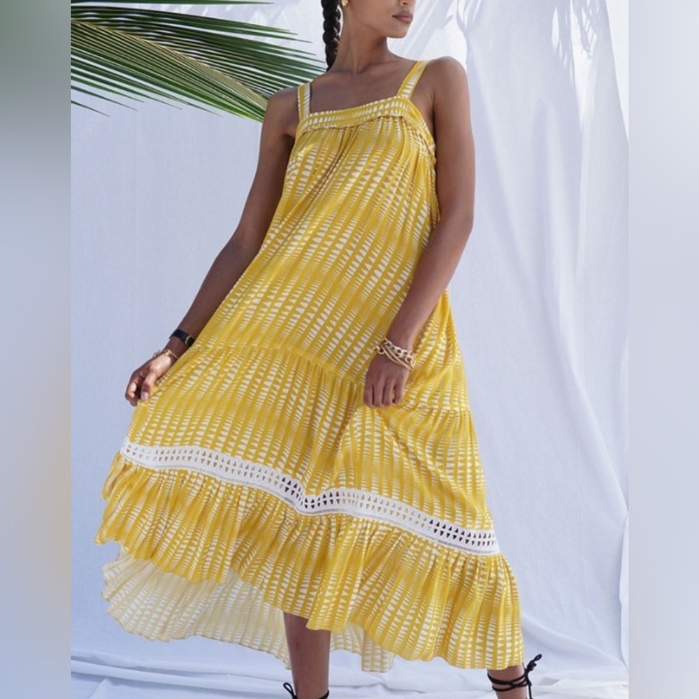 Lemlem Welele Sweepy Dress Cover-Up